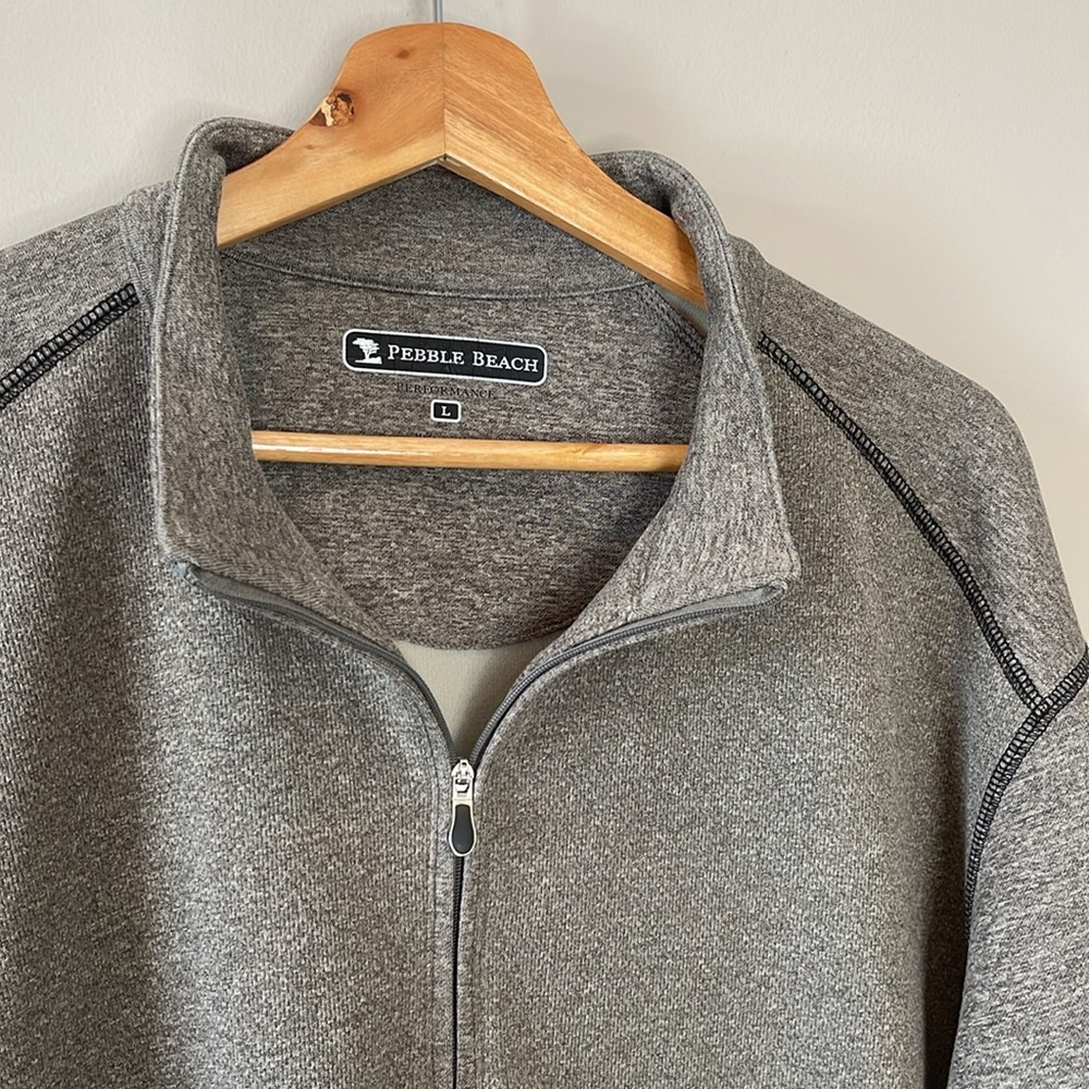 Pebble Beach Men’s Golf Performance 1/4 Zip, Size L